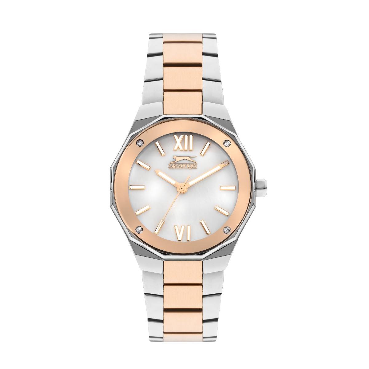 Slazenger White Dial Women's Analog Watch- SL092258302 (M)