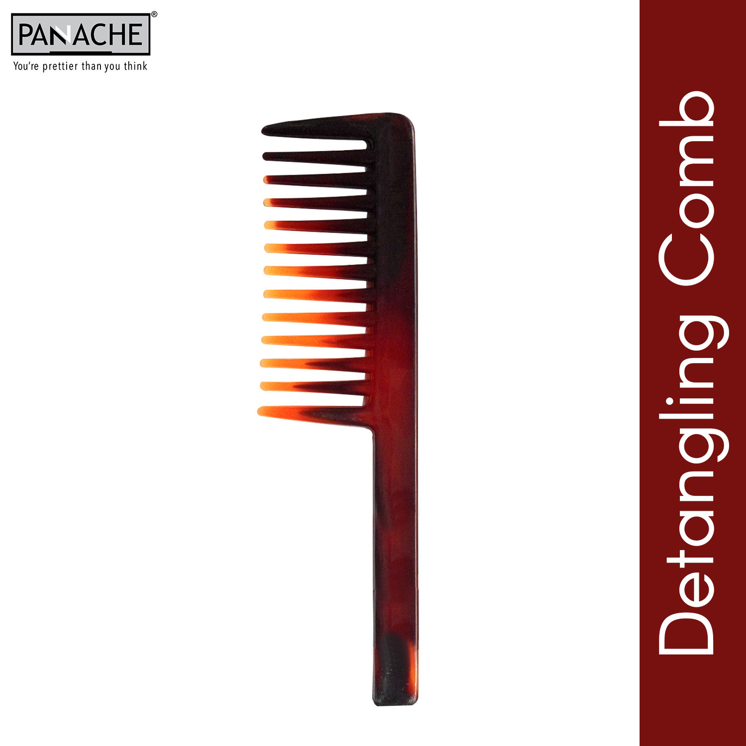 Panache Detangling Comb (Color May Vary)