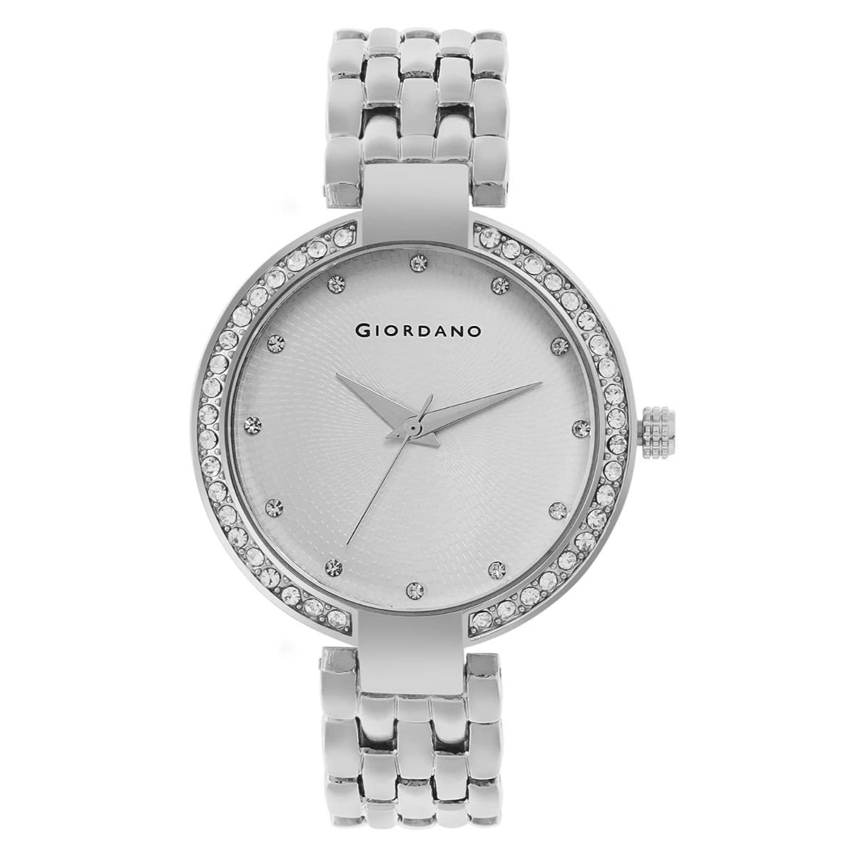 Buy Giordano Women Silver Dial Analog Casual Watch GD 2141 Online