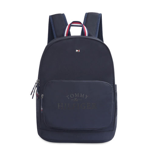 Tommy Hilfiger Cherokee Unisex Polyester 20Ltrs Laptop Backpack-Navy Blue