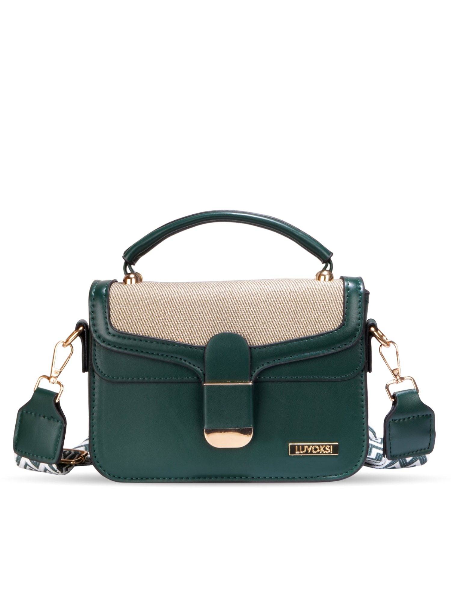 LUVOKSI Green Hazel Structured Slingbag
