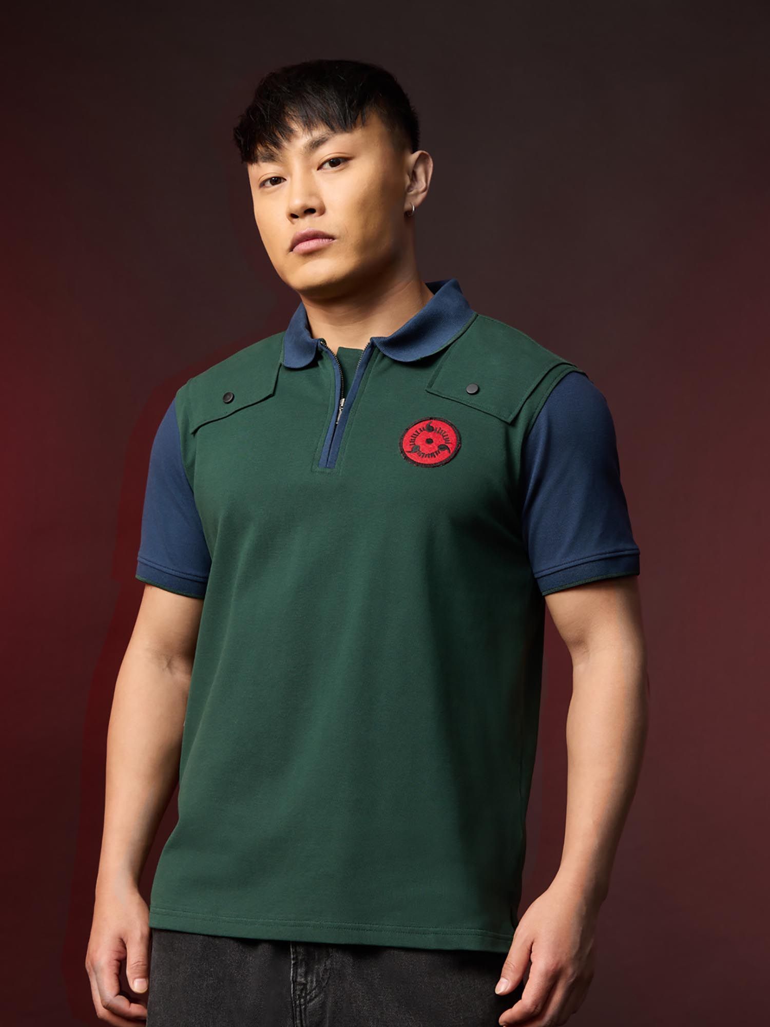 Buy The Souled Store Official Naruto: Green Kakashi Armour Men