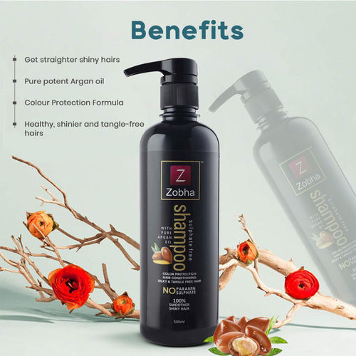 Buy Zobha Pure Argan Oil Sulphate Free Shampoo Online