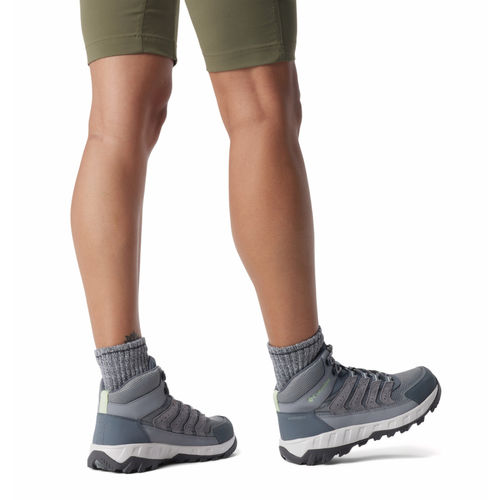 Strata Hiking Boots Grey Columbia Womens Grey Strata Trail Mid