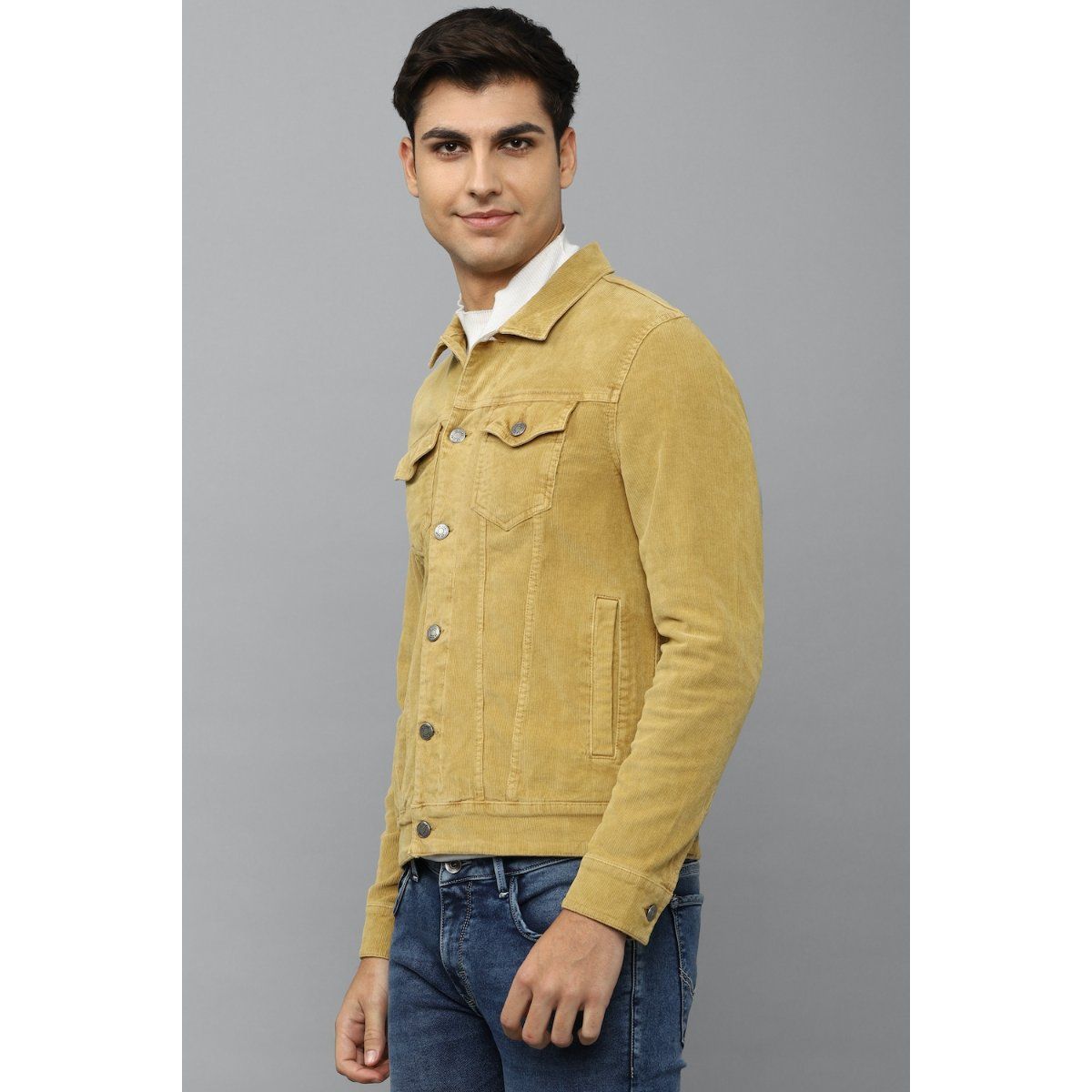 LP Jeans Jackets, Louis Philippe Grey Jacket for Men at Louisphilippe.com