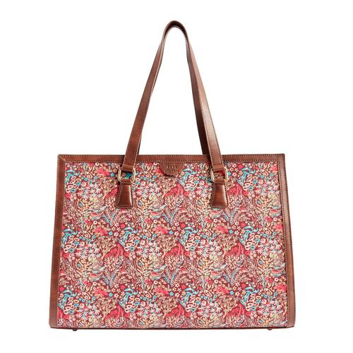 Teal by CHUMBAK Rainforest Office Tote Brown