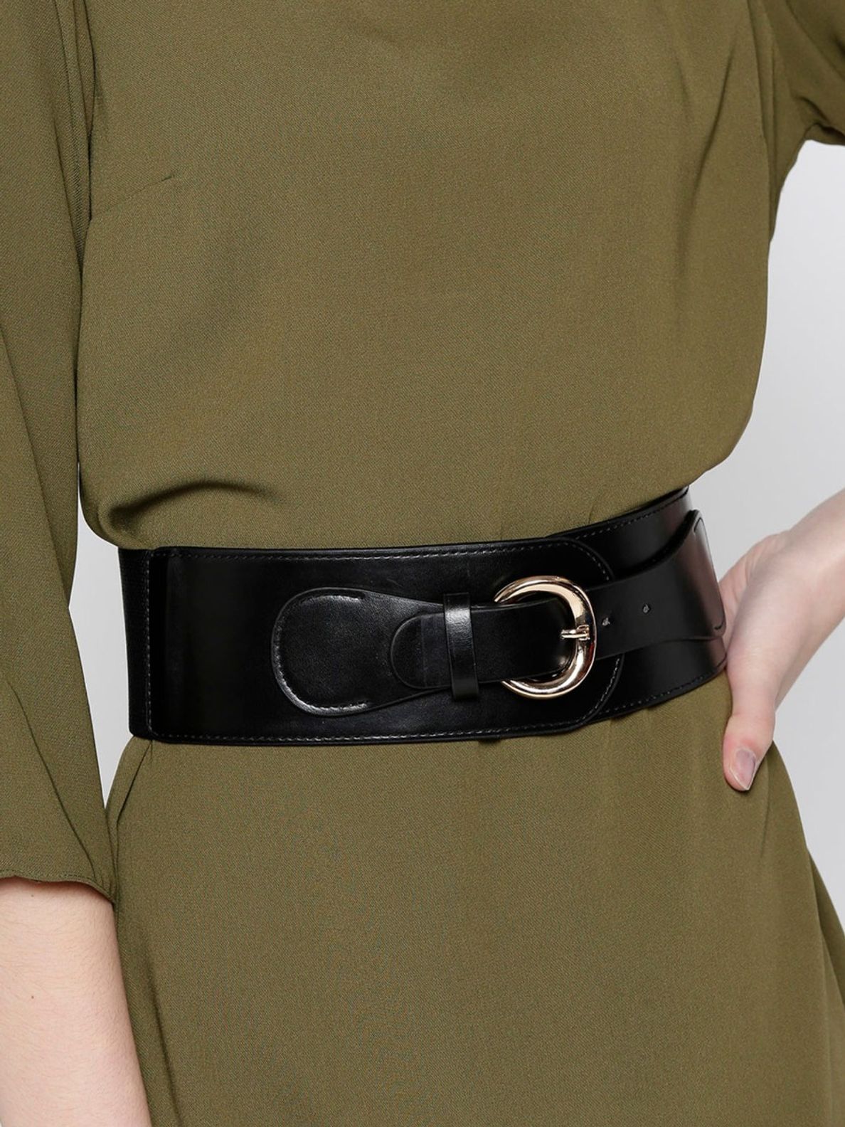 Buy Twenty Dresses By Nykaa Fashion Fashion Fiesta Black Waist Belt (Free  Size) Online