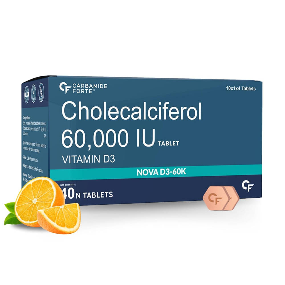 Carbamide Forte Cholecalciferol Vitamin D3 60000 IU
