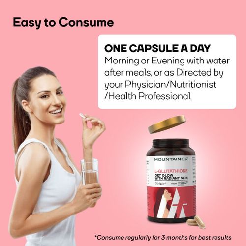 mountainor l glutathione 1000mg Price History of MOUNTAINOR L Glutathione 1000mg For Healthy, Brightening &  Radiant Skin (60 Veg Caps) For Men & Women With Vitamin C, Biotin from  Amazon 63_68553261 main image 1