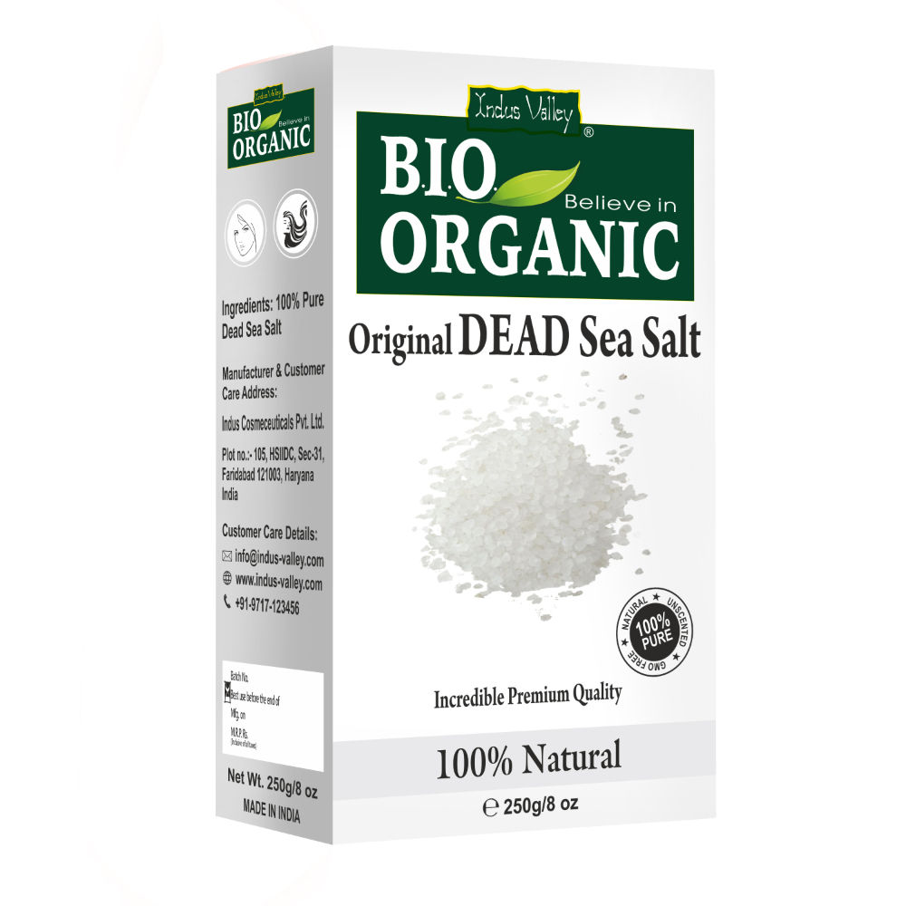 Indus Valley Bio Organic Dead Sea Salt