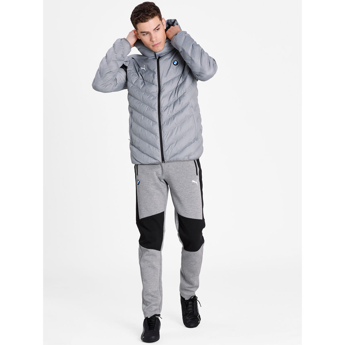 Puma bmw motorsport jacket cheap grey