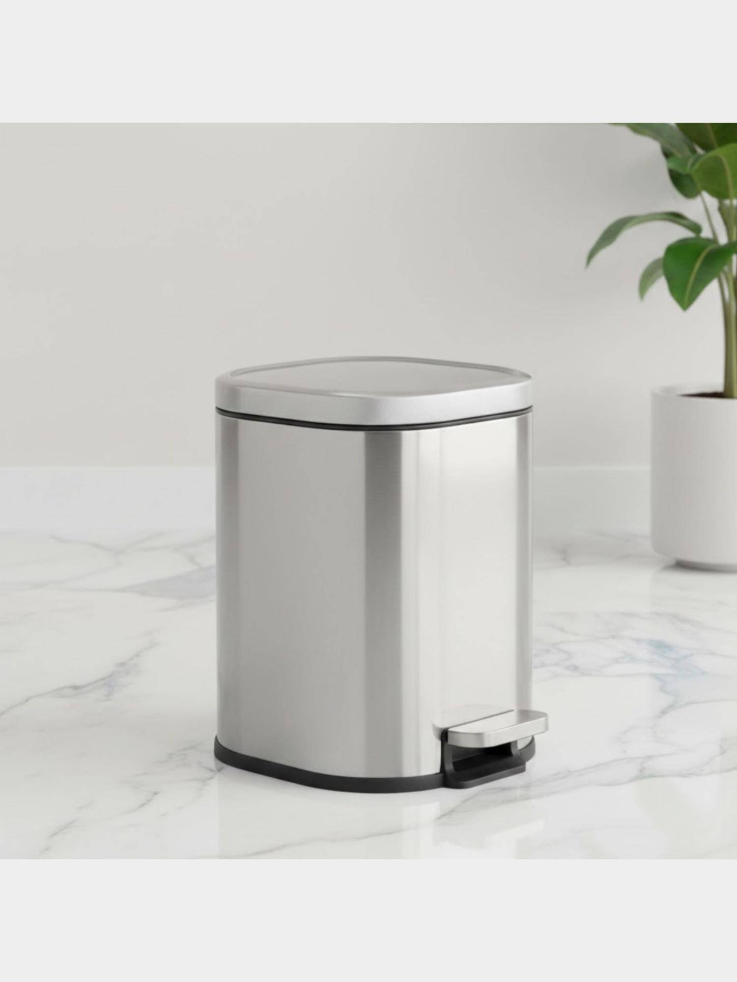 PANO ORLO Metal Pedal Trash Bin - 6 Liters