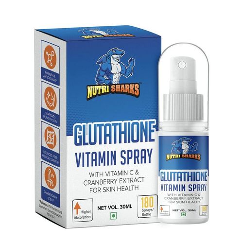 Buy Nutrisharks Glutathione Vitamin Spray For Healthy Skin Lightning  Brightening Online