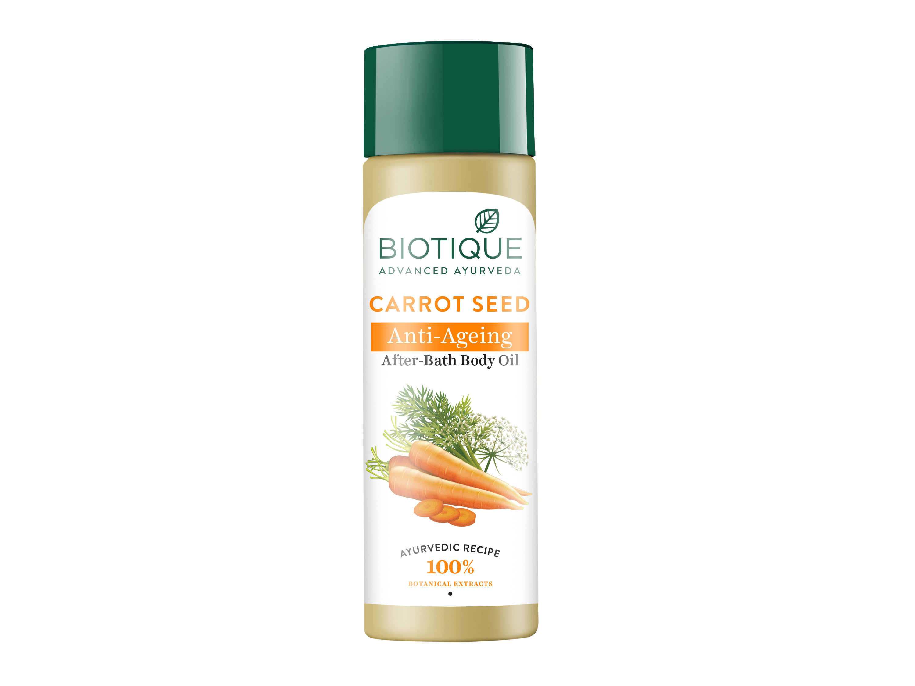 Biotique Carrot Seed Anti-Aging After-Bath Body Oil