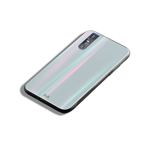 Buy DailyObjects Light Smoke Holographic Glass Case Cover For Vivo
