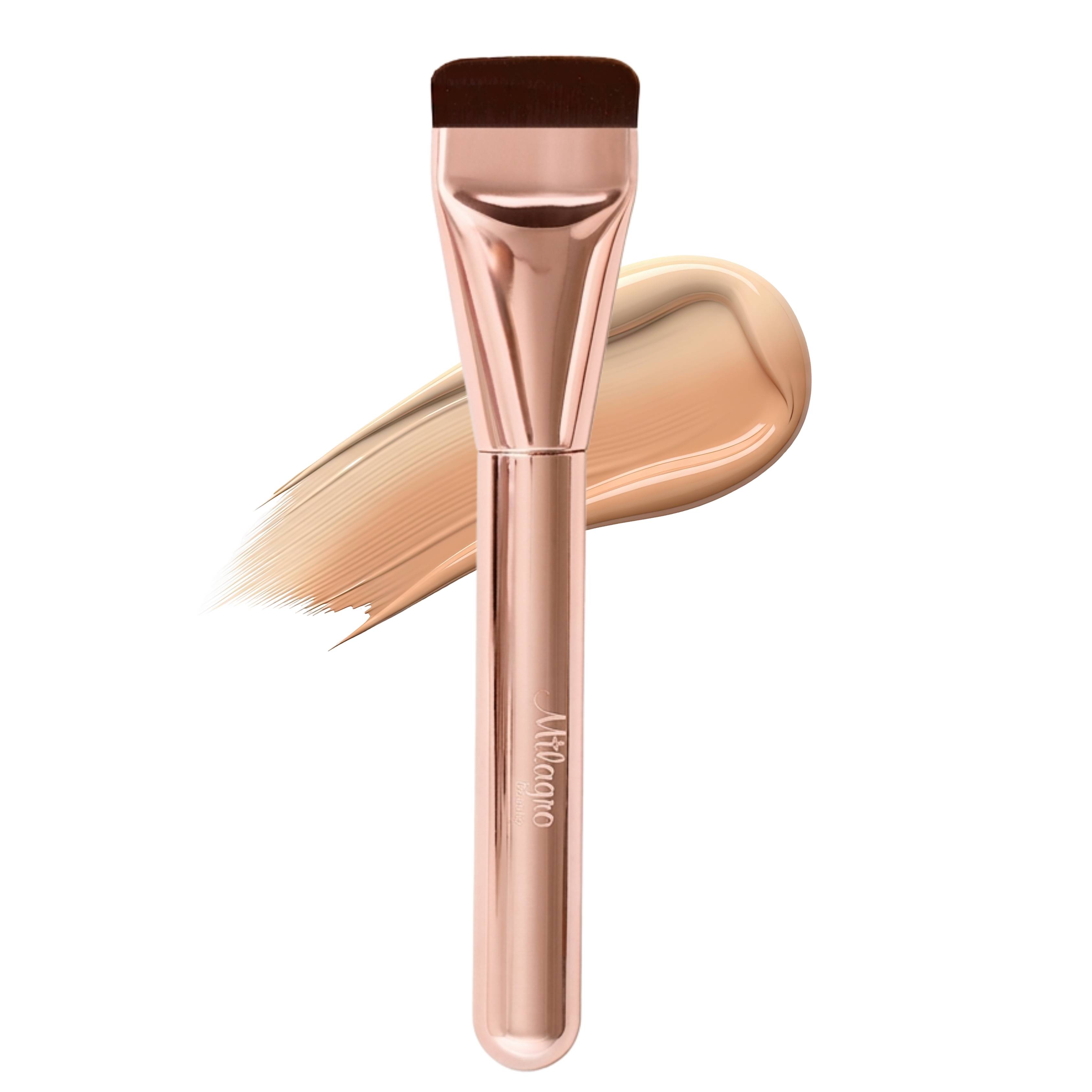 Milagro Beauty Glass Skin Flat Foundation Brush