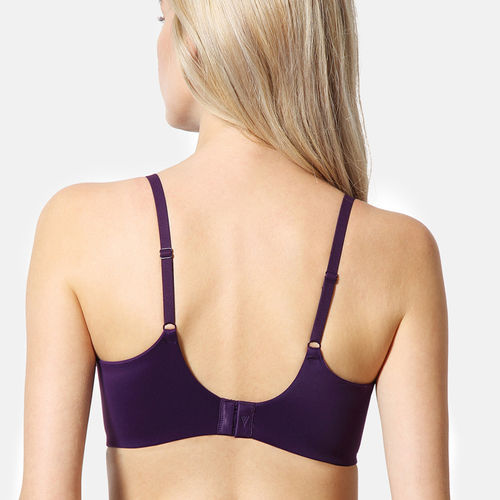 Buy Van Heusen Intimates Flexi Underwired Side Smoothing Bra - Padded Wired  - Purple (36D) Online
