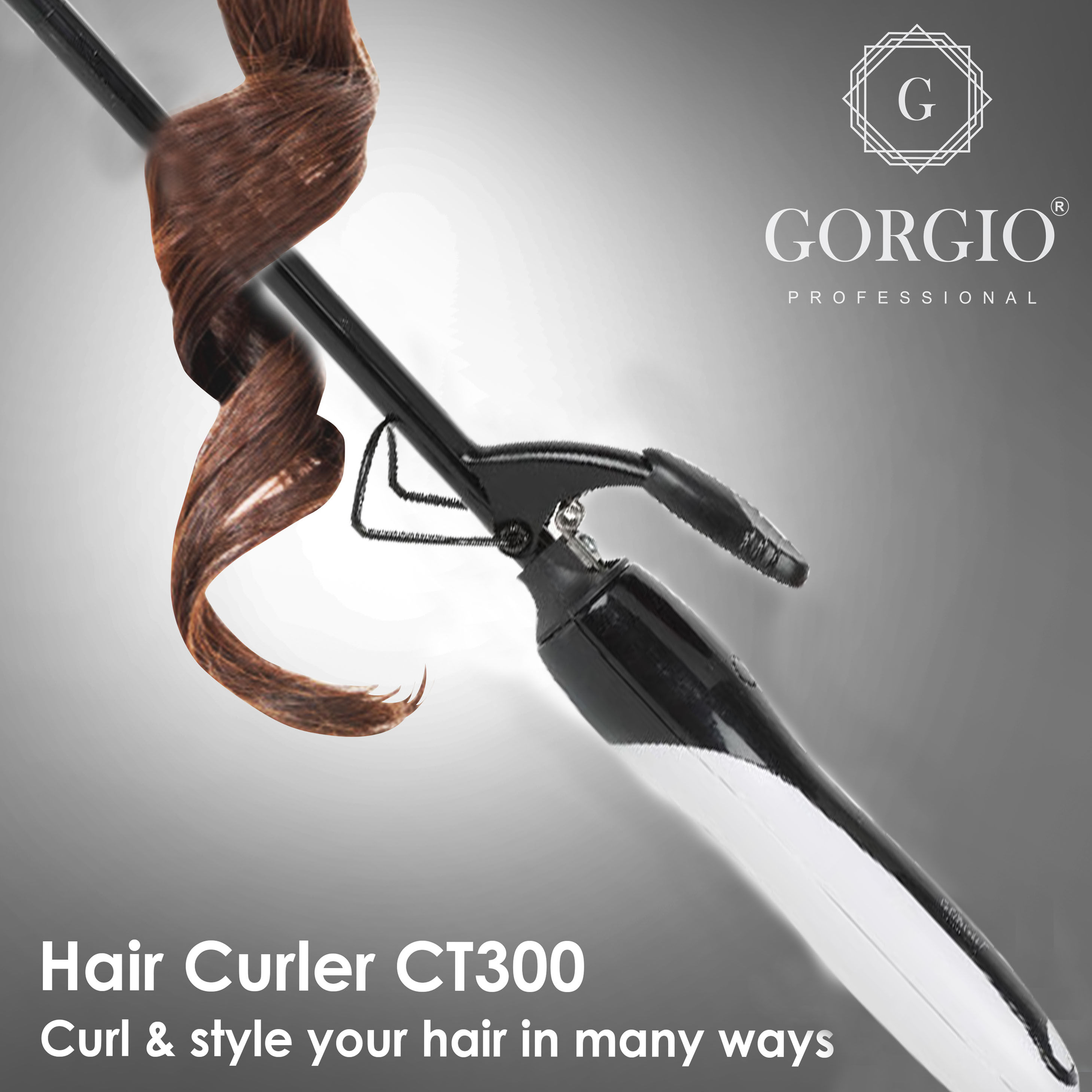 gorgio professional hair curling tong