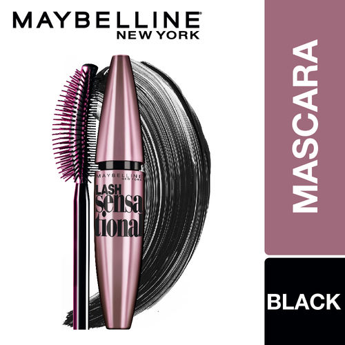 rijstwijn auditie Slang Maybelline New York Lash Sensational Waterproof Mascara Black: Buy  Maybelline New York Lash Sensational Waterproof Mascara Black Online at Best  Price in India | Nykaa
