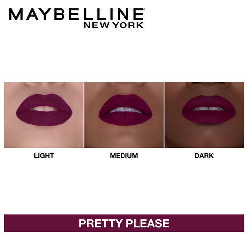 Maybelline New York Color Sensational Creamy Matte Lipstick Pretty Please Buy Maybelline New York Color Sensational Creamy Matte Lipstick Pretty Please Online At Best Price In India Nykaa
