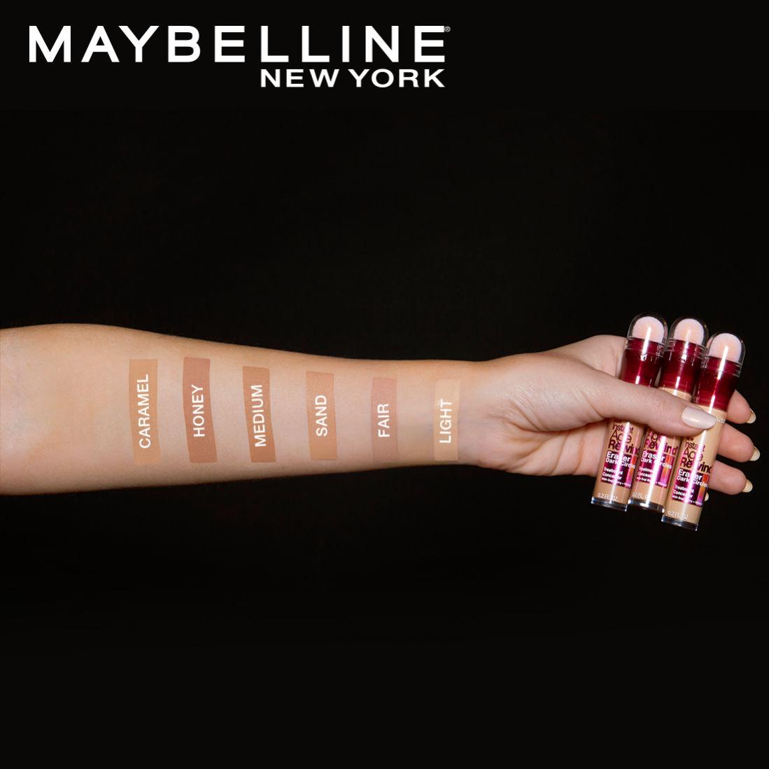 maybelline age rewind concealer caramel