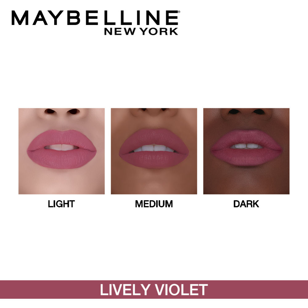 maybelline lively violet