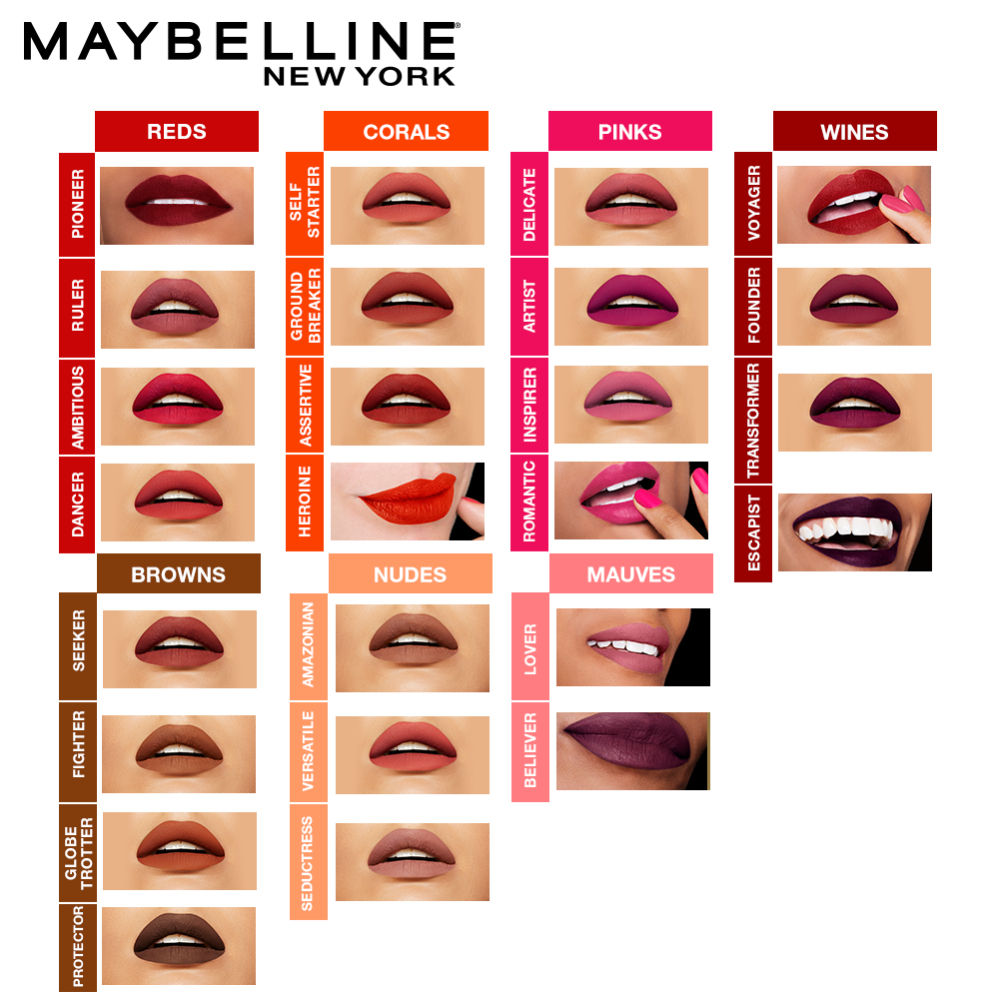 maybelline matte ink globetrotter