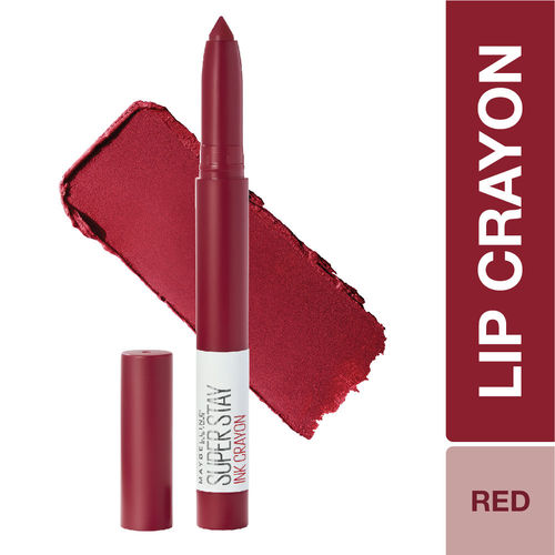 Maybelline New York Super Stay Crayon Lipstick Buy Maybelline New York Super Stay Crayon Lipstick Online At Best Price In India Nykaa Concocted by an american chemist on behalf of his older sister, maybel, the brand has.
