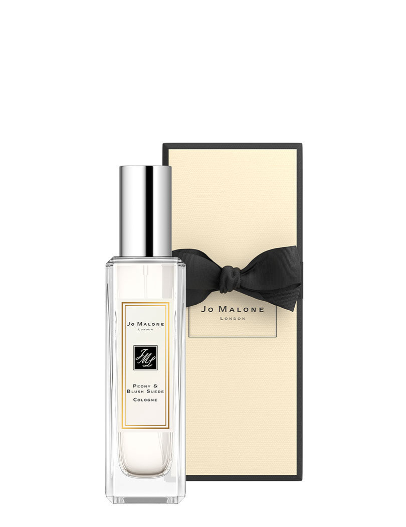 peony and blush suede cologne