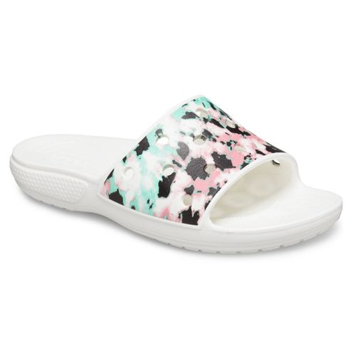 Buy Crocs Multi-Color Classic Printed Slides (M2W4) Online