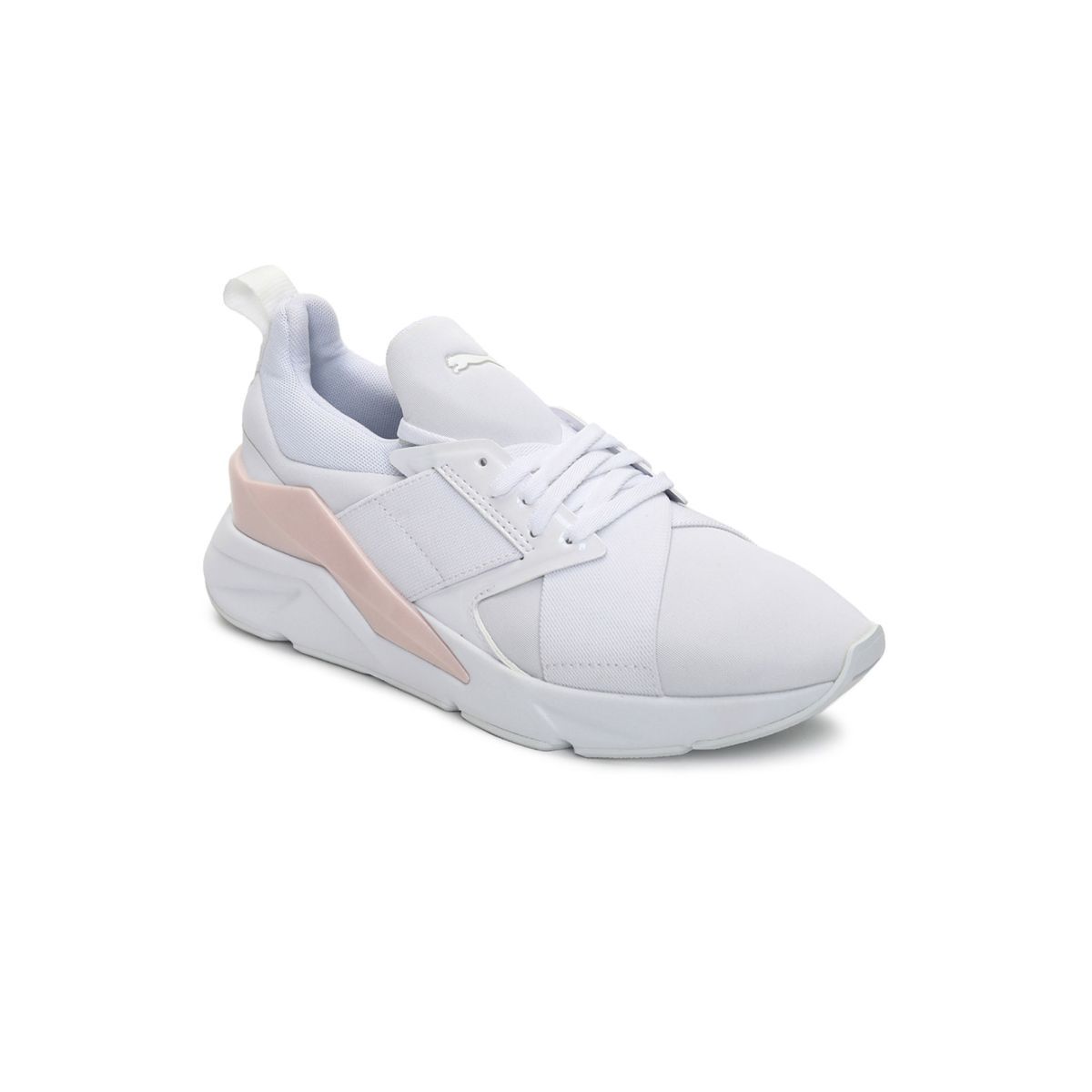 puma muse satin white