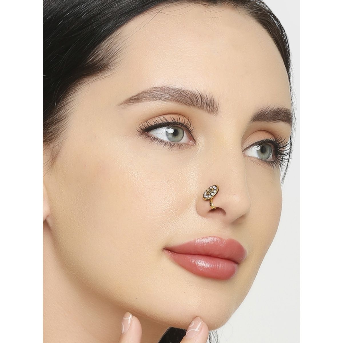 XIAQUJ Perforation Free Nose Ring Series Piercing Jewelry Clip Nail Nose  Punk Ring Nose Style U-shape Nose Jewelry F - Walmart.com