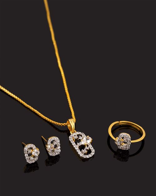 Voylla Gems Adorned Pendant Set And Ring Buy Voylla Gems Adorned Pendant Set And Ring Online At Best Price In India Nykaa Get cod & free shipping throughout india. nykaa
