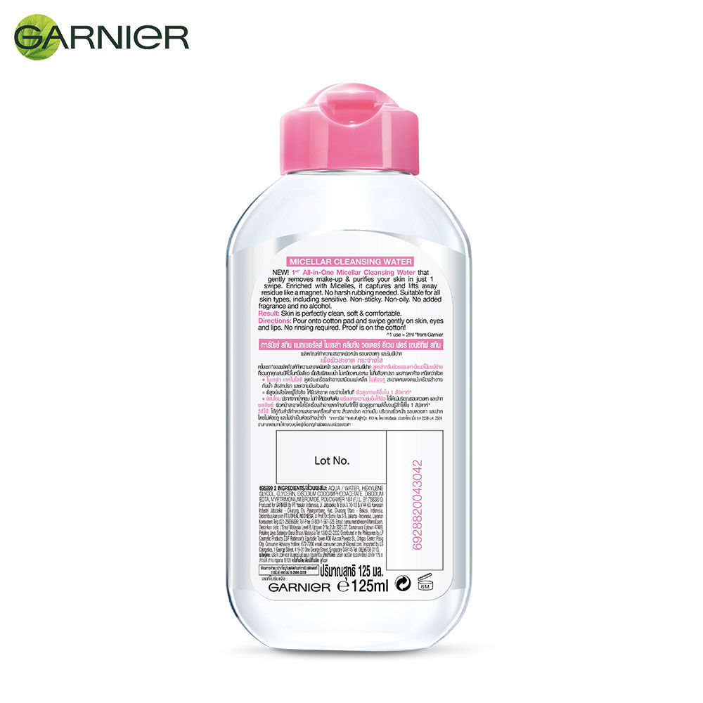 garnier skin naturals micellar cleansing water