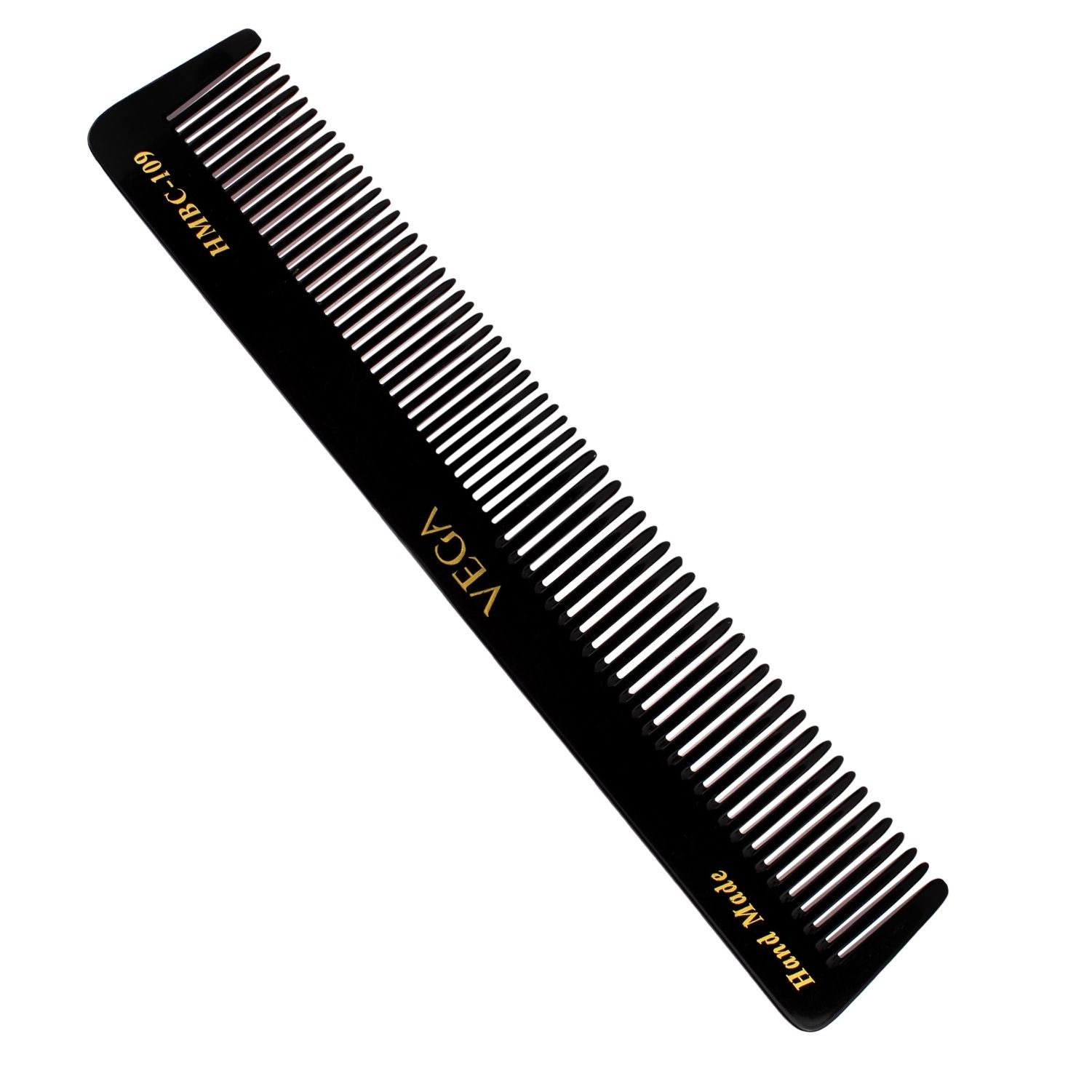 VEGA Handcrafted Black Hair Comb (HMBC-109)