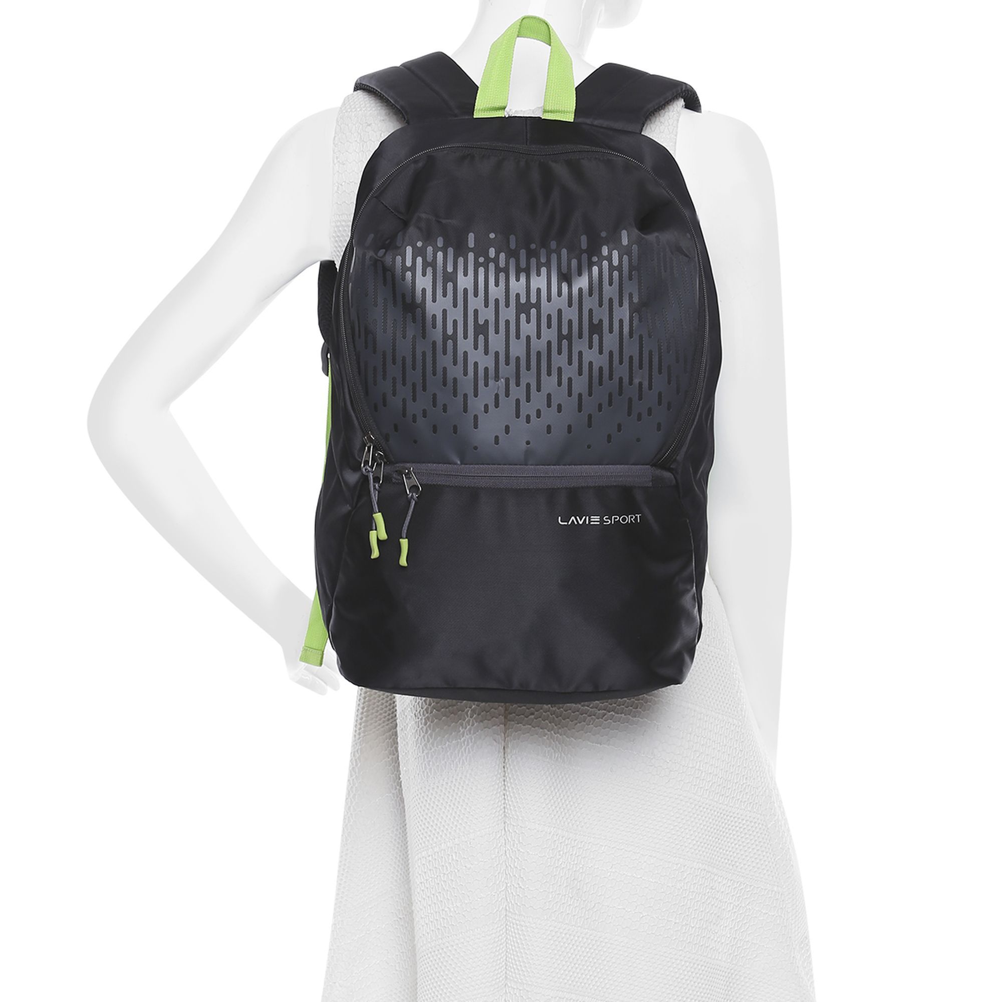 Lavie Black Manila Laptop Backpack Buy Lavie Black Manila Laptop Backpack Online at Best Price