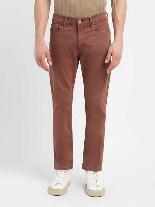 Buy Levi's Men 512 Brown Slim Fit Jeans Online