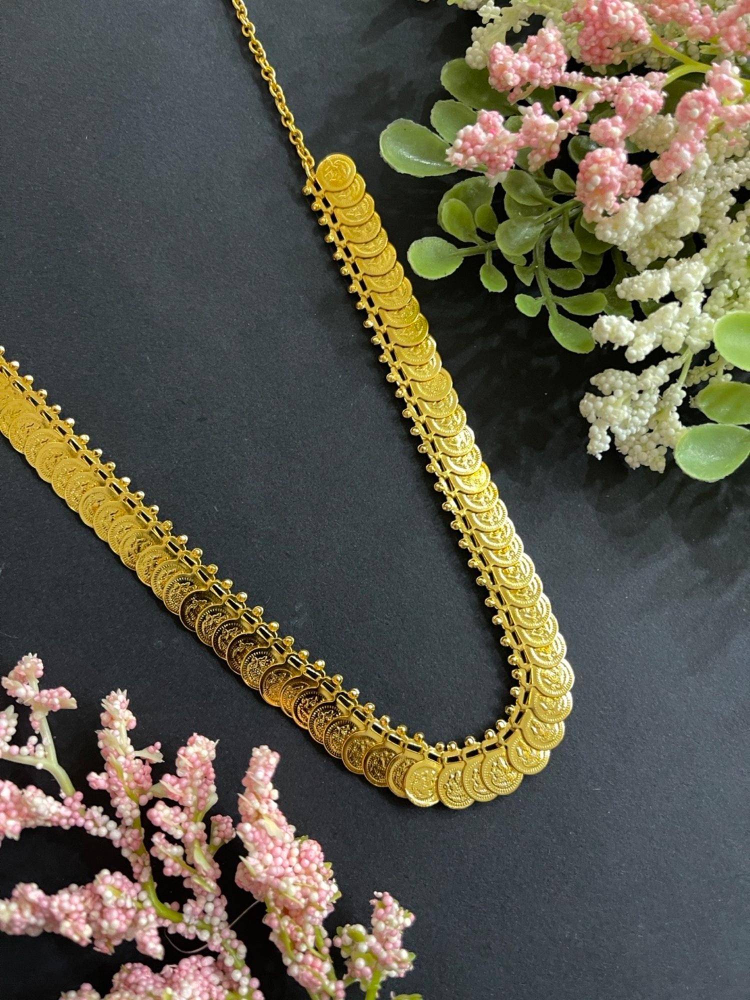 Digital Dress Room Gold Plated South Indian Lakshmi/Laxmi Har