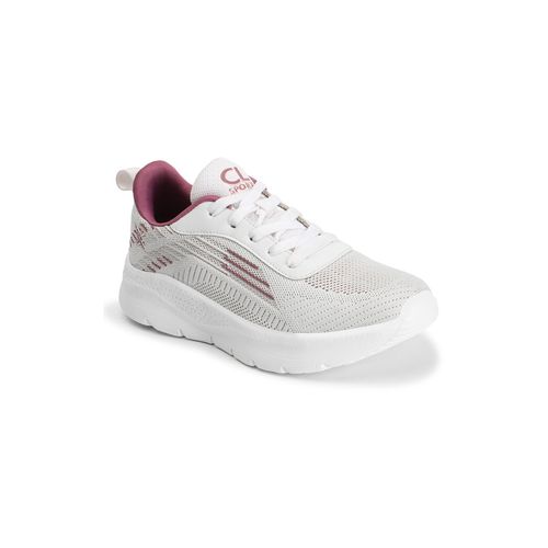 Buy Carlton London Fashionable White Color Lace-Up Casual Shoes Online