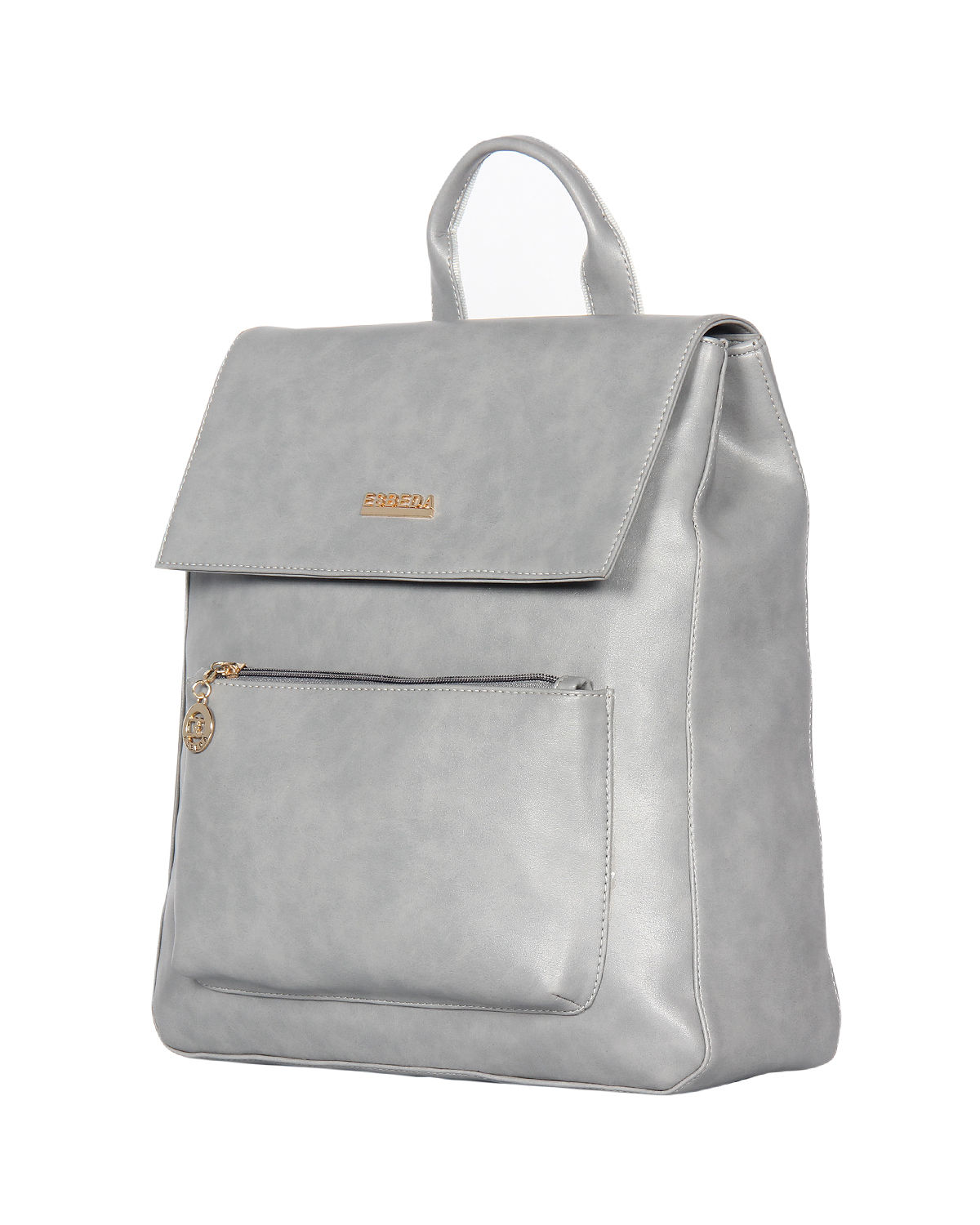 Buy Esbeda Grey Magnet Closure Taslan Covertible Backpack Online