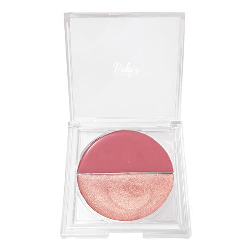 Créme Duo: Poppy Pink Blush + Illuminate Highlighter