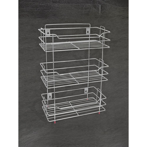 Plantex Stainless Steel Multipurpose Tier Kitchen Rack