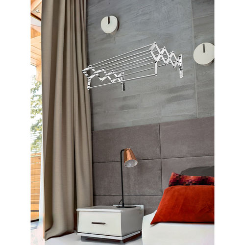 Plantex Stainless Steel Foldable Clothes Drying Rack