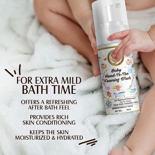 Buy Mom World Head-to-toe Baby Foaming Wash Online - Main Image