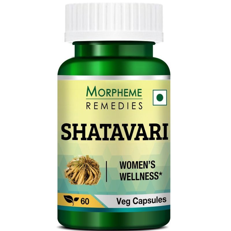 Morpheme Remedies Shatavari (Asparagus Racemous) - Female Health Tonic - 500mg Extract