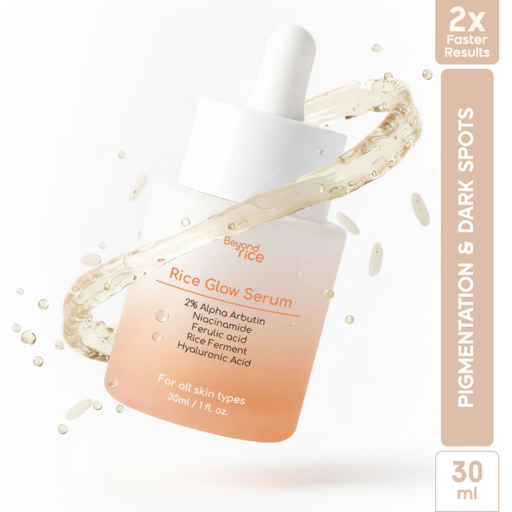 Beyond Rice Korean 2% Alpha Arbutin & Ferulic Acid Rice Water Face Glow Serum