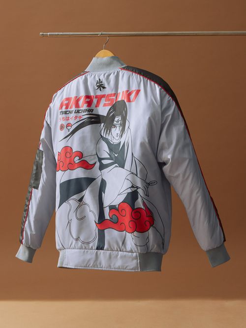 The Souled Store Official Naruto Uchiha Itachi Men Racer Jackets