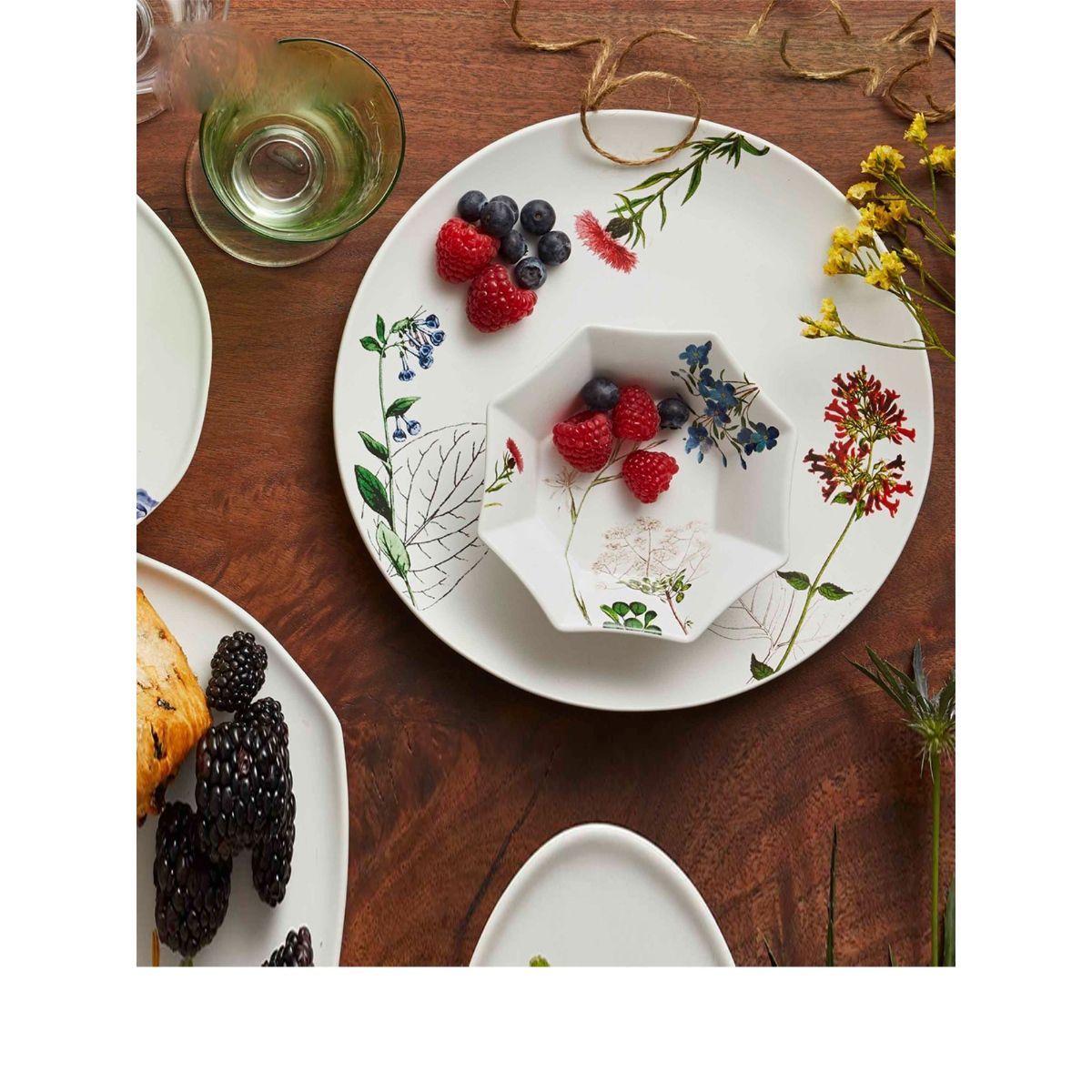 Rosanna Arcadia Appetizer Plates For thinKitchen Buy Rosanna Arcadia