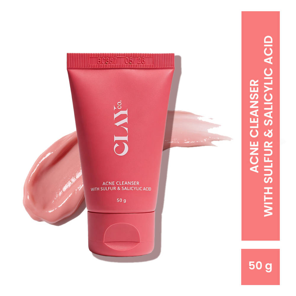 ClayCo 2% Sulfur & Salicylic Acid Acne Face Wash