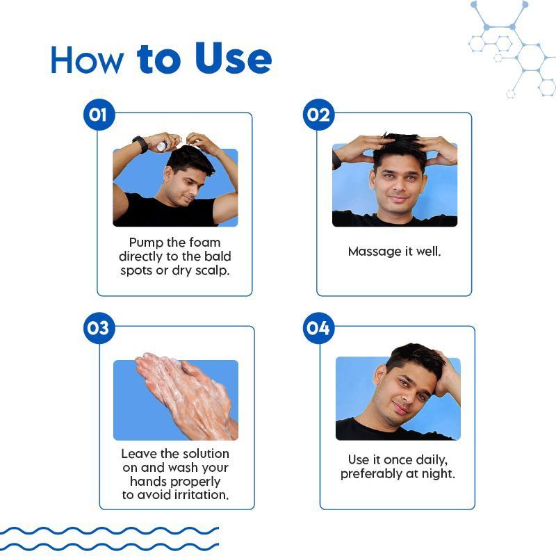 Buy Clensta Lock In Hair Growth Foam Shampoo With 5 Minoxidil For Hair